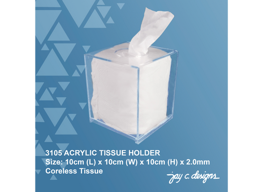 3105 Tissue Holder (10.0cm x 10.0cm x 10.0cm x 2.0mm)