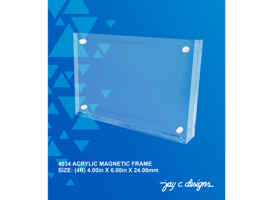 4001 Acrylic Magnetic Frame (5.0in x 7.0" x 24.0mm)