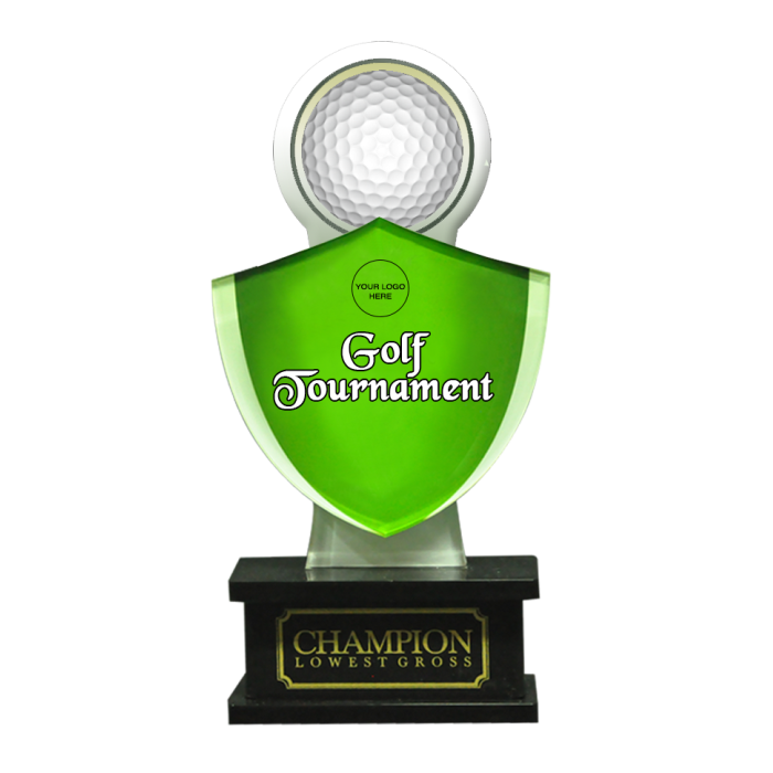 Acrylic Golf Trophy 7005