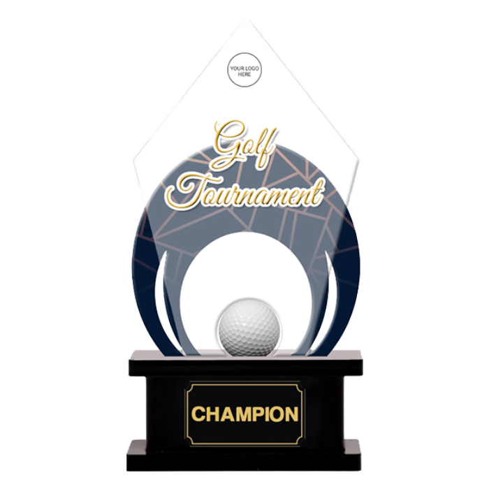 Acrylic Golf Trophy 7007