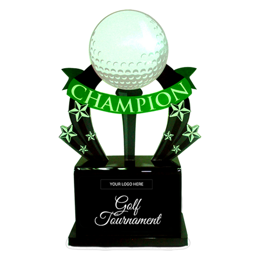 Acrylic Golf Trophy 7015