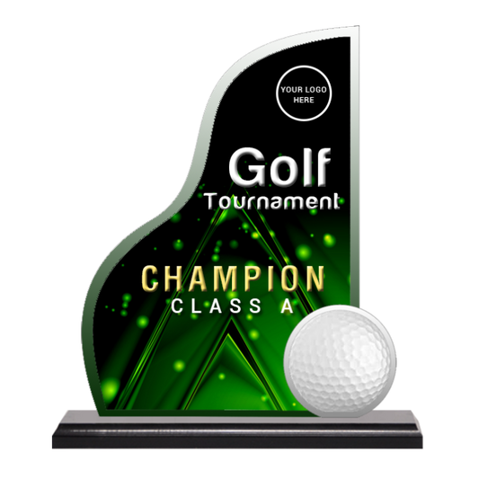 Acrylic Golf Trophy 7024