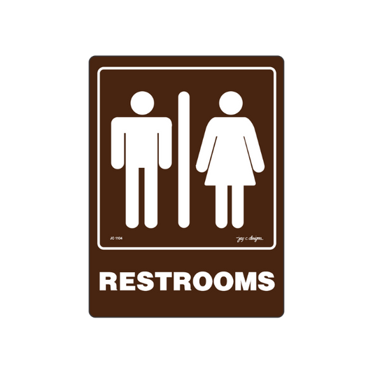Male/Female Restroom Acrylic Sign