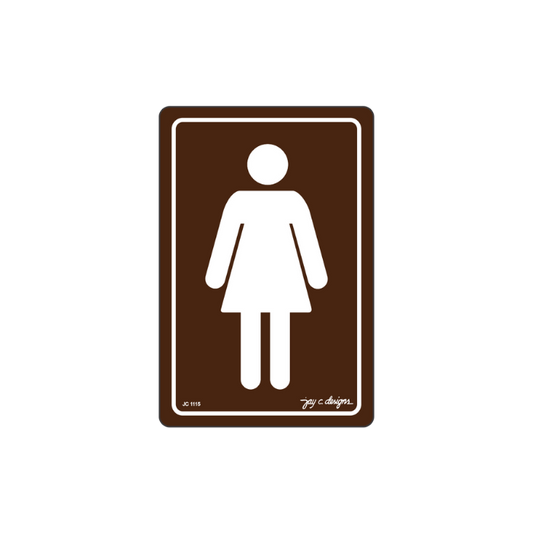 Female Restroom Acrylic Sign
