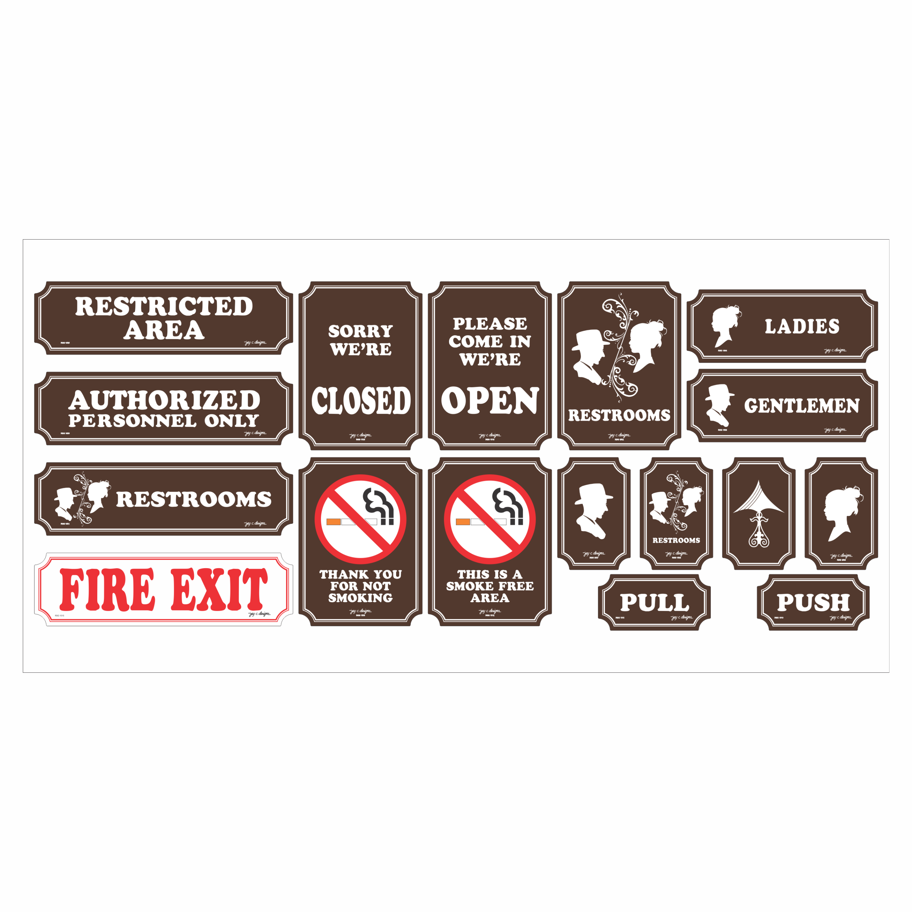 Signage — Jay C. Designs
