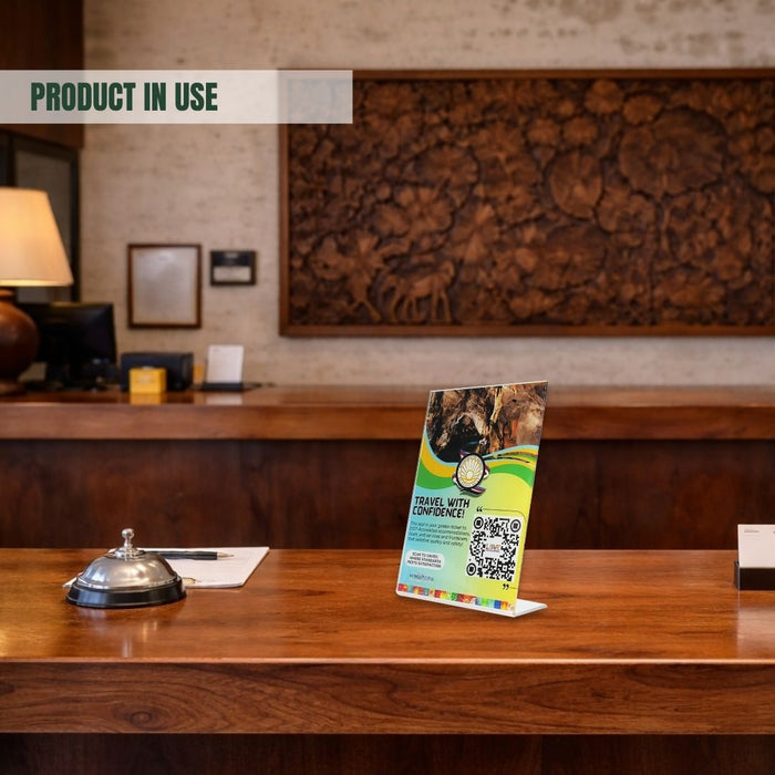 Customized Acrylic Table Sign 5307