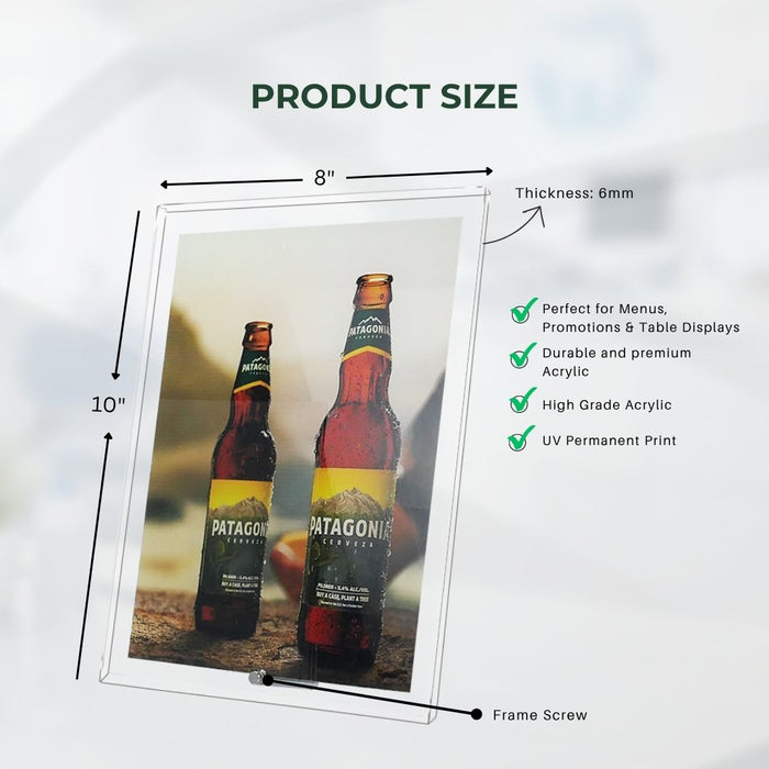 Acrylic Table Signage 5303