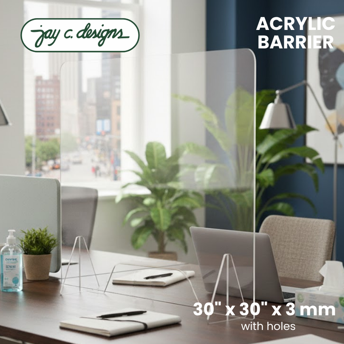 4553B Acrylic Barrier (30.0in x 30.0in x 3.0mm)