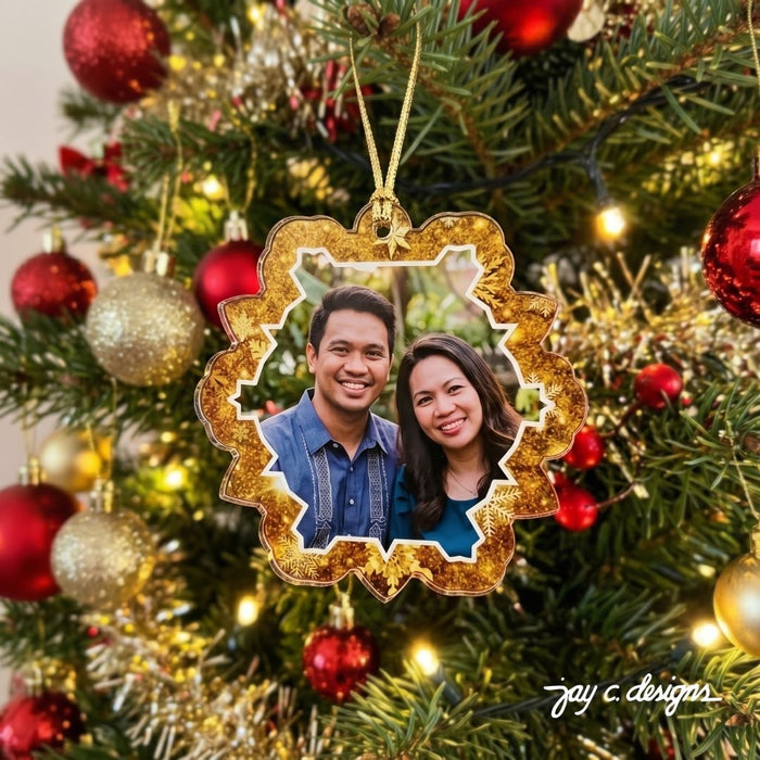 1263 Christmas Tree Decor (Snow Flakes)