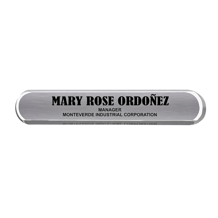 2001 Table Name Sign
