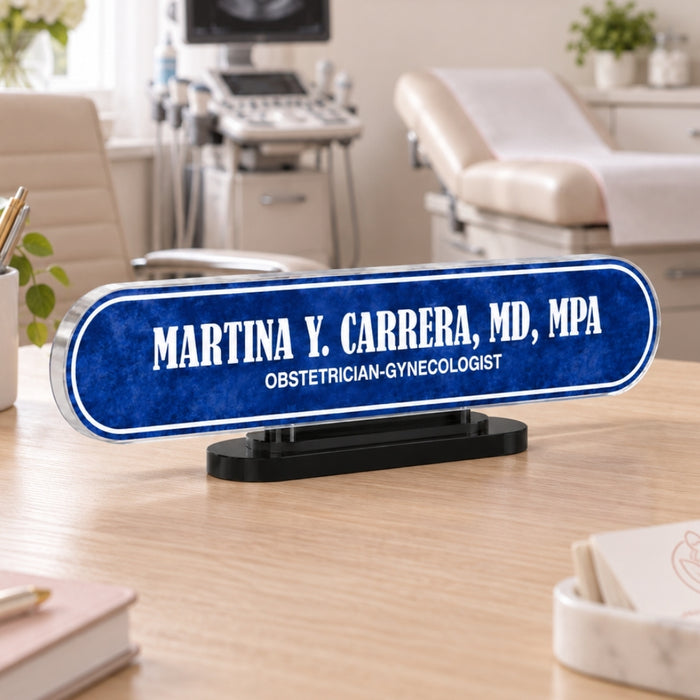 2003 Table Name Sign