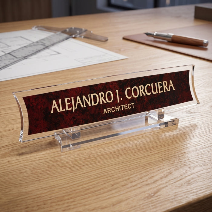2007 Table Name Sign