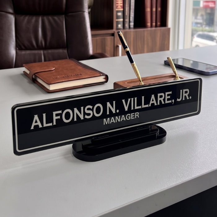 2008 Table Name Sign