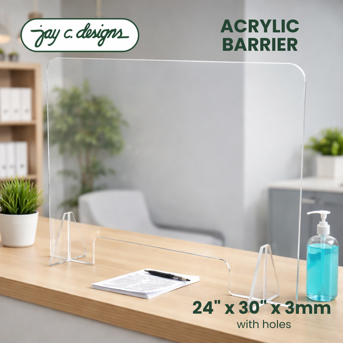 4551B Acrylic Barrier (24.0in x 30.0in x 3.0mm)