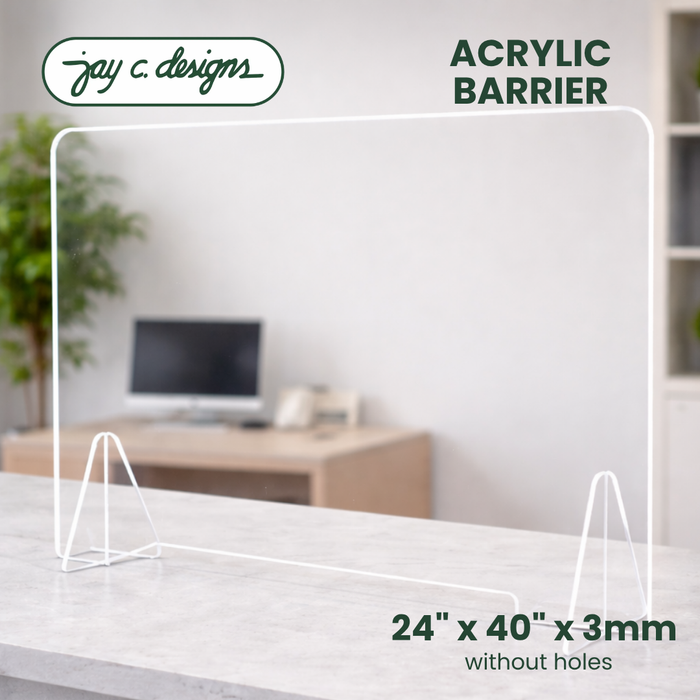 4552 Acrylic Barrier (24.0in x 40.0in x 3.0mm)