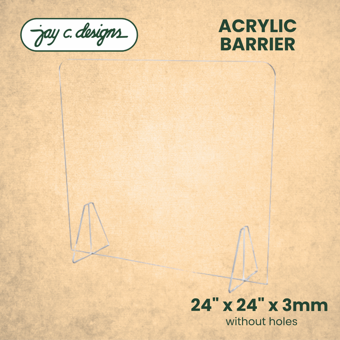 4550 Acrylic Barrier (24.0in x 24.0in x 3.0mm)