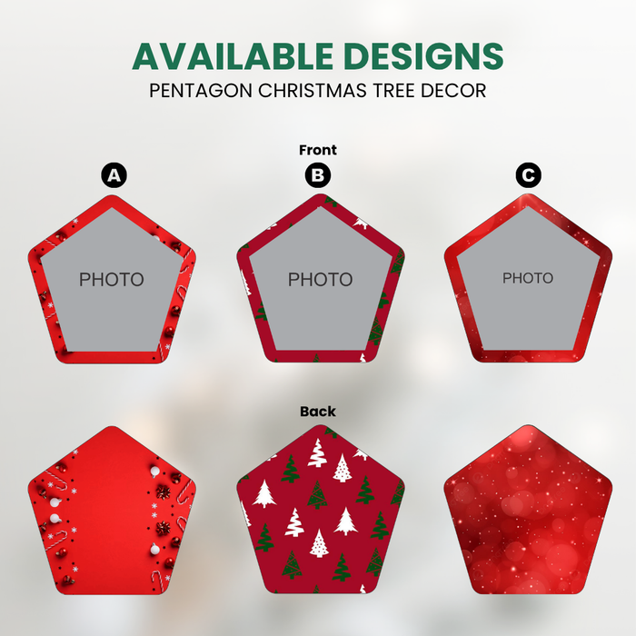 1261 Christmas Tree Decor (Pentagon)