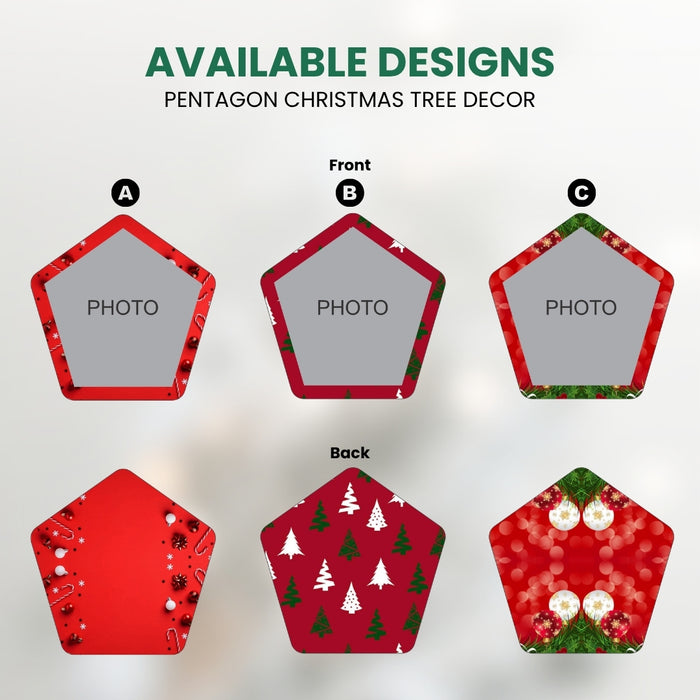 1261 Christmas Tree Decor (Pentagon)