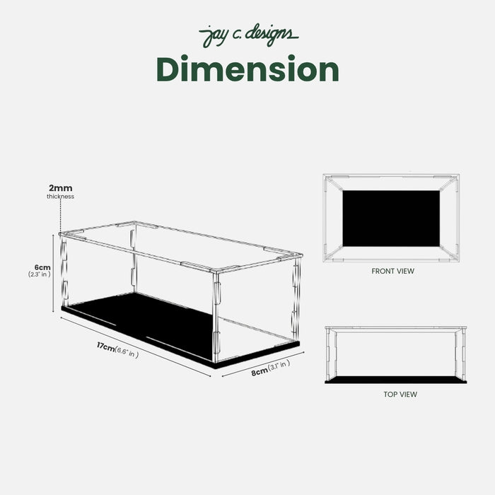 3060 Acrylic Collapsible Case