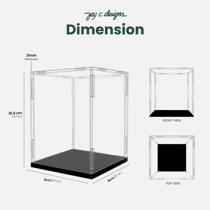 3061 Acrylic Collapsible Case