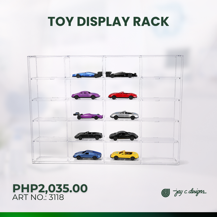Acrylic Toy Car Display Rack 3118