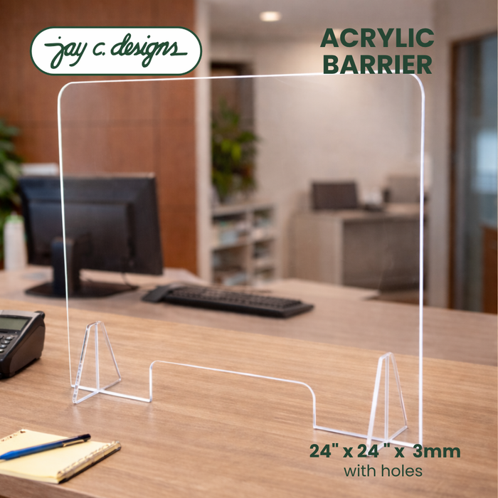 4550B Acrylic Barrier (24.0in x 24.0in x 3.0mm)