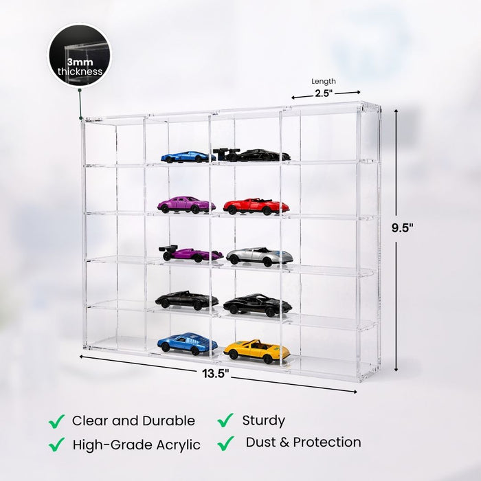 Acrylic Toy Car Display Rack 3118