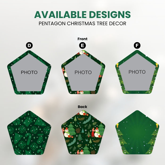 1261 Christmas Tree Decor (Pentagon)