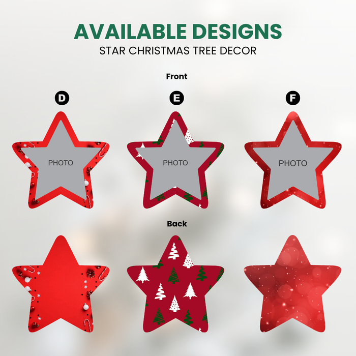 1262 Christmas Tree Decor (Star)