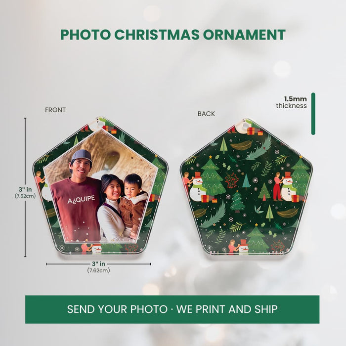 1261 Christmas Tree Decor (Pentagon)