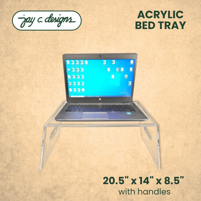 3114 Acrylic Bedtray (8.5in (H) x 20.5in (L) x 14.0in (D) x 6.0mm)