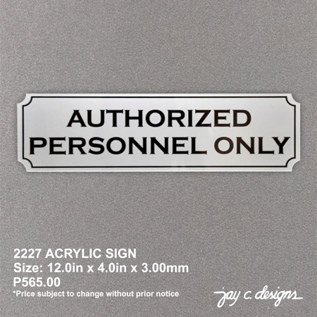 Signage System — Jay C. Designs