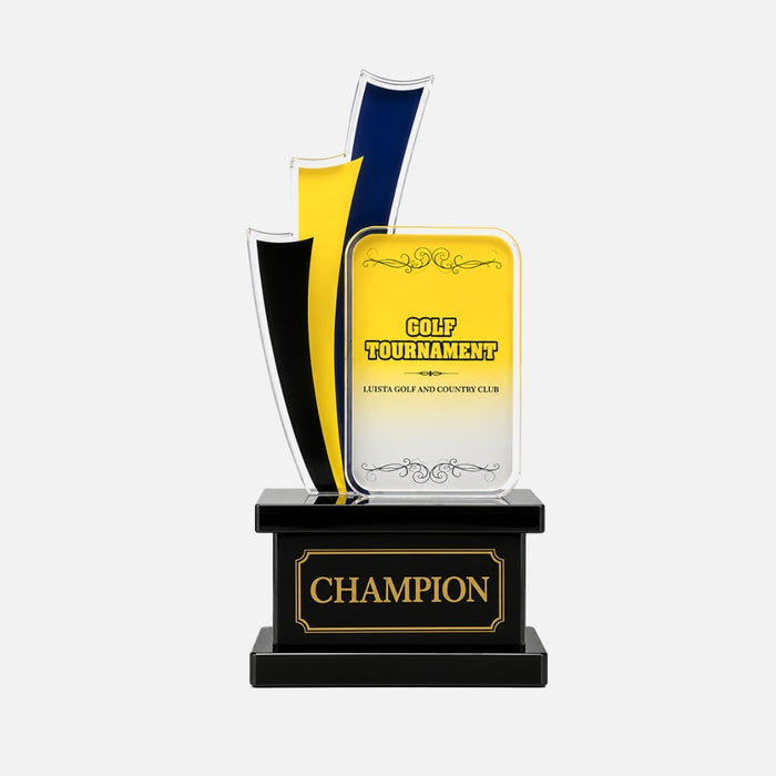 Acrylic Golf Trophy 7003