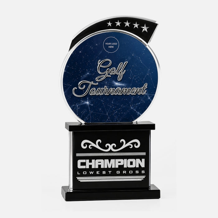 Acrylic Golf Trophy 7004