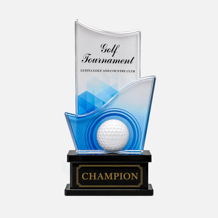Acrylic Golf Trophy 7006