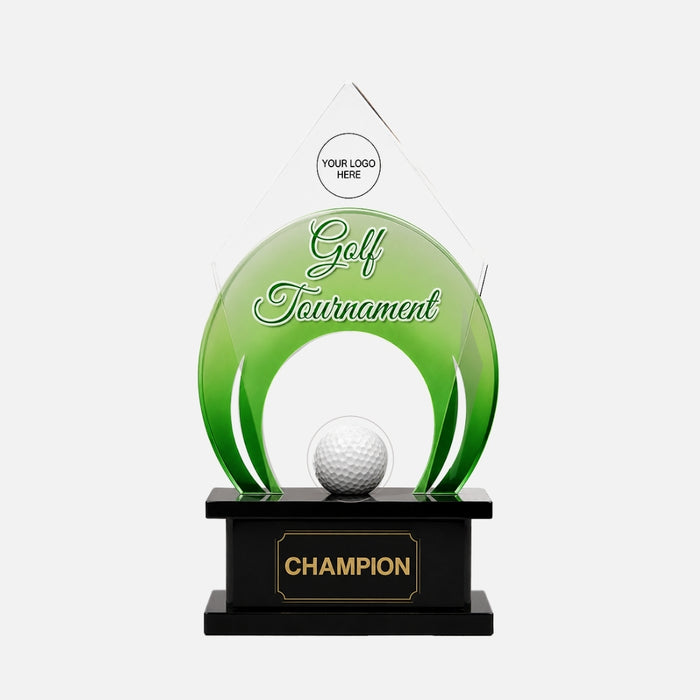 Acrylic Golf Trophy 7007