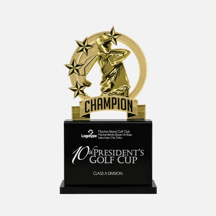 Acrylic Golf Trophy 7010