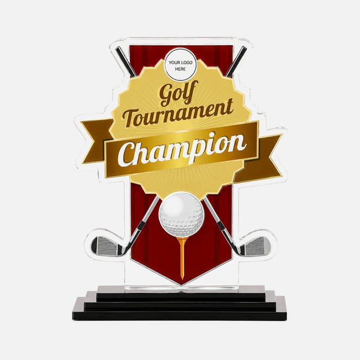 Acrylic Golf Trophy 7016
