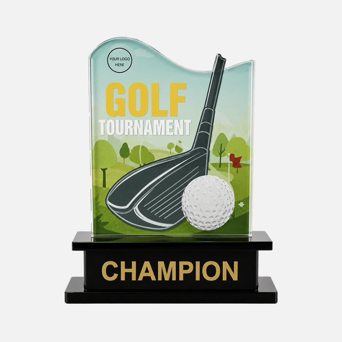 Acrylic Golf Trophy 7019