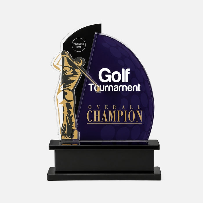 Acrylic Golf Trophy 7020