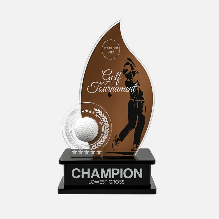 Acrylic Golf Trophy 7021