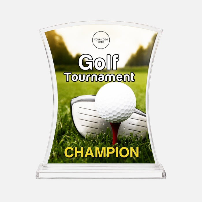 Acrylic Golf Trophy 7022