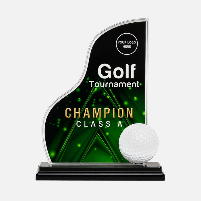 Acrylic Golf Trophy 7024