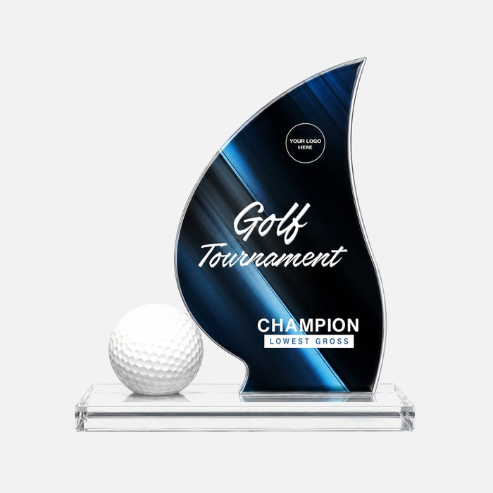 Acrylic Golf Trophy 7025