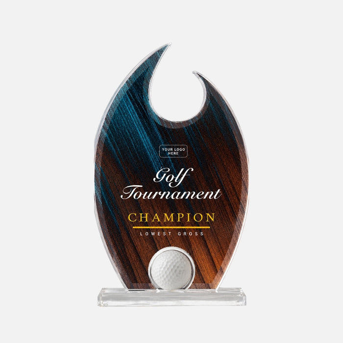 Acrylic Golf Trophy 7026