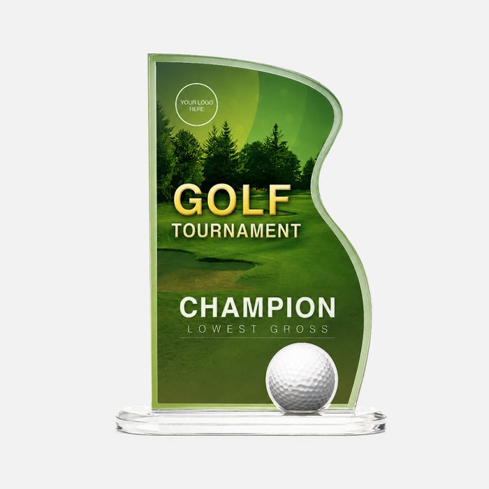 Acrylic Golf Trophy 7027