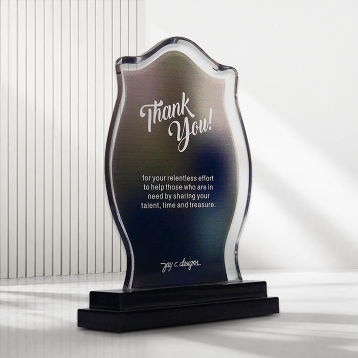 Acrylic Trophies & Plaques 8001