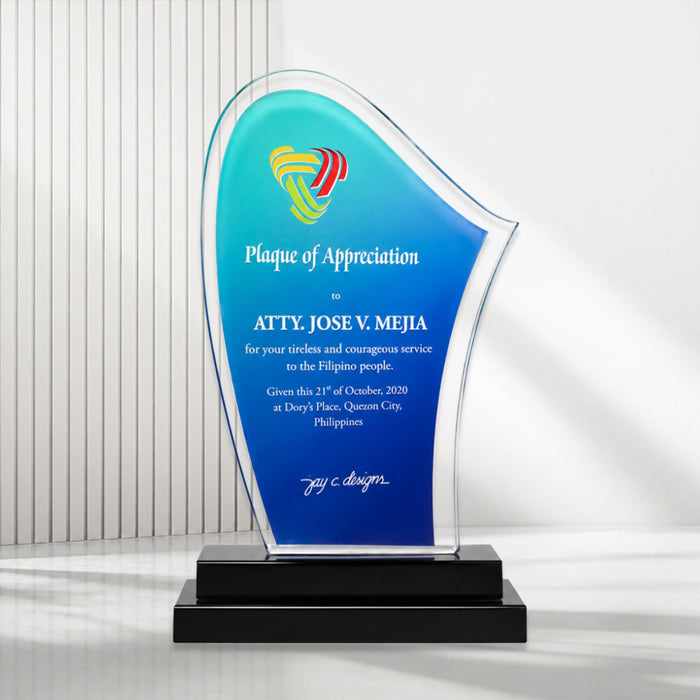 Acrylic Trophies & Plaques 8002
