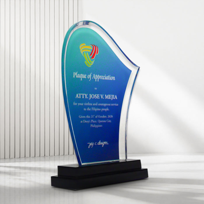 Acrylic Trophies & Plaques 8002