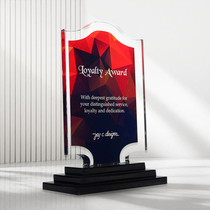Acrylic Trophies & Plaques 8007
